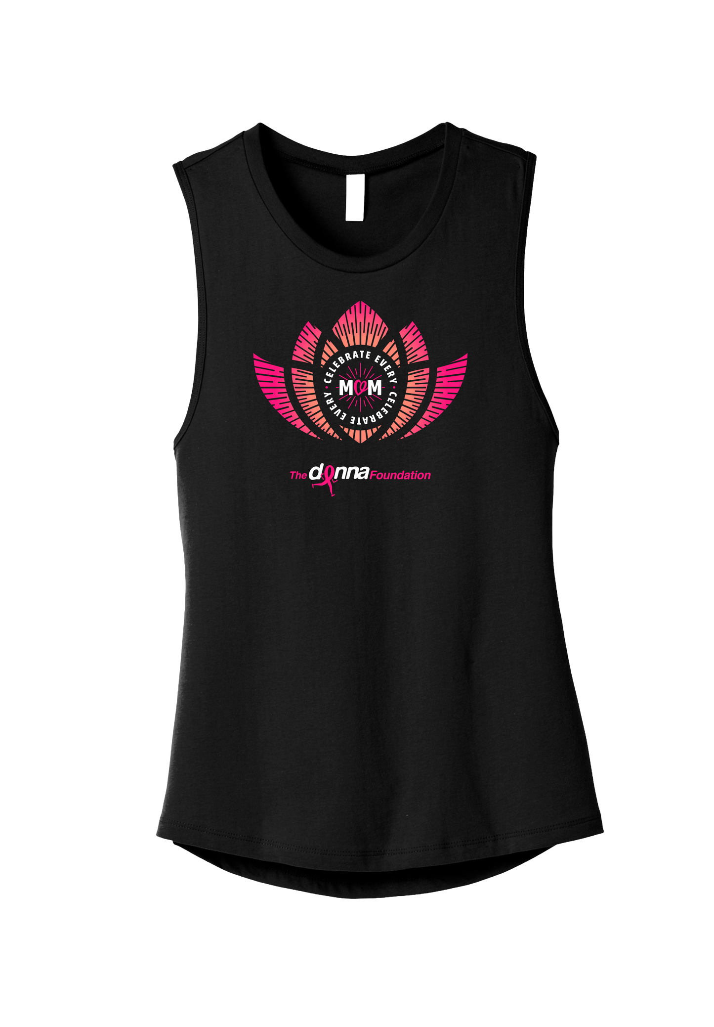 Celebrate Every Mom | Black Muscle Tank