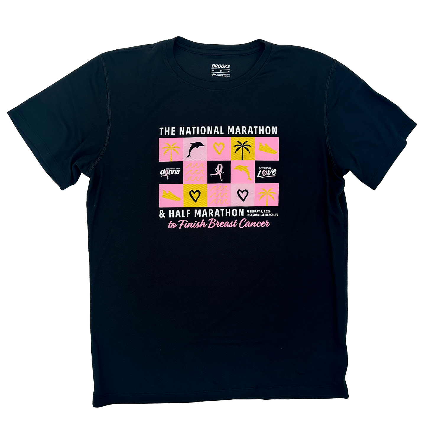 Brooks Running Men’s Podium Short Sleeve | Destination: Love Mosaic Edition