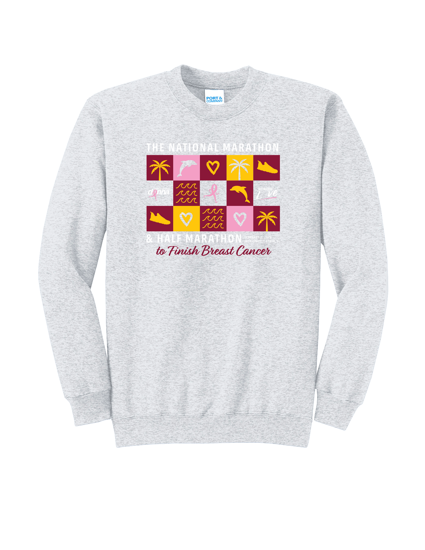 Destination: Love | Mosaic Edition Crewneck Sweatshirt