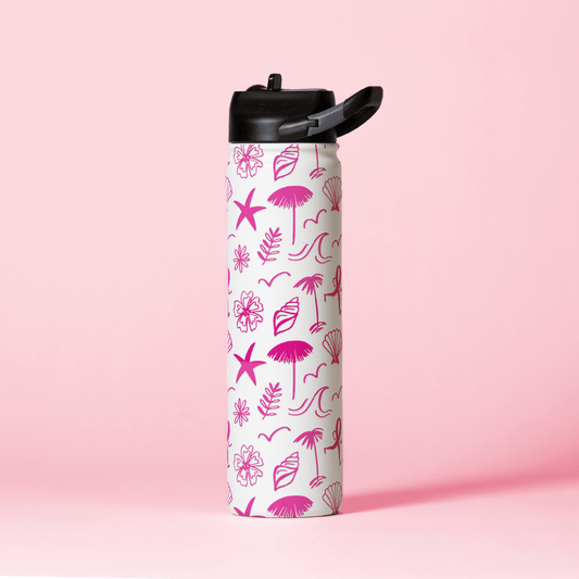 27 oz. Sport Bottle | SIC X DONNA Run with a Purpose - Matte White