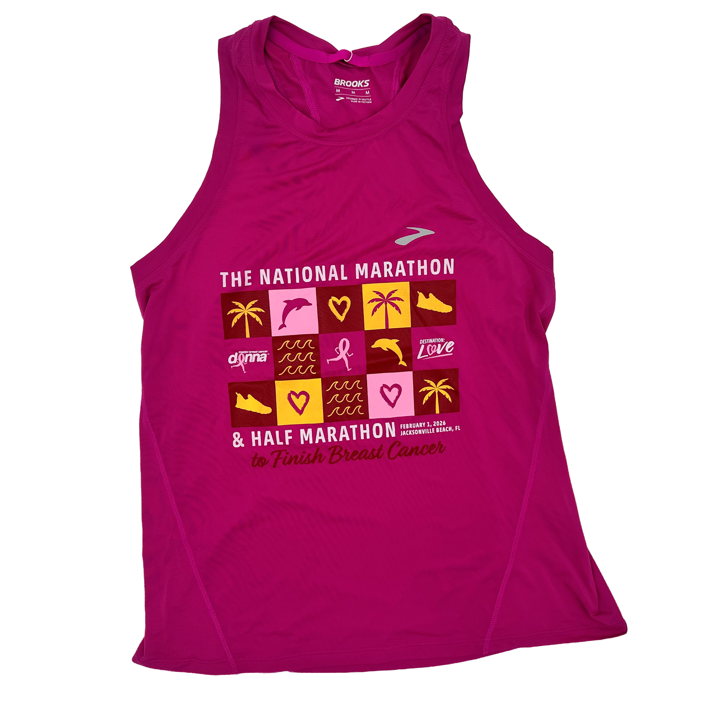 Brooks Running Women’s Sprint Free Tank | Destination: Love Mosaic Edition